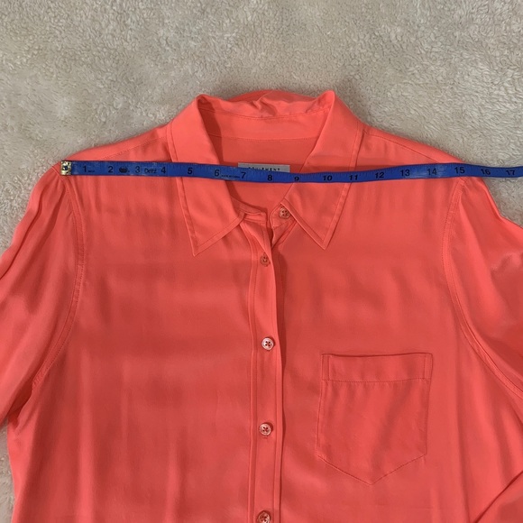 100% Silk Equipment Blouse Medium Women NEW - Picture 6 of 8